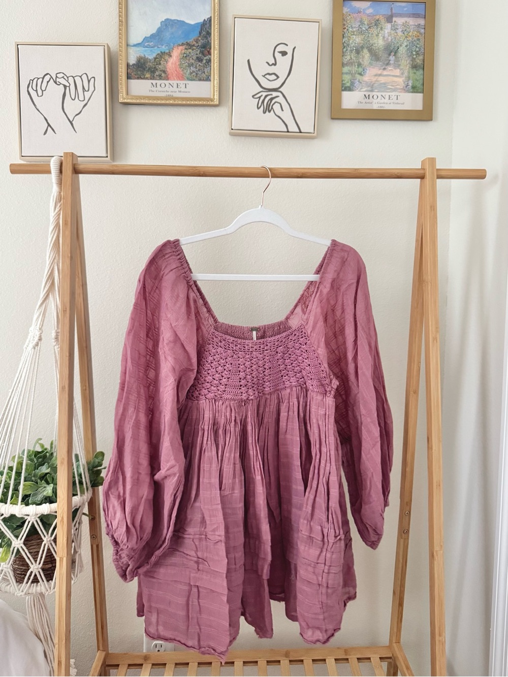 Free People Mauve Dress